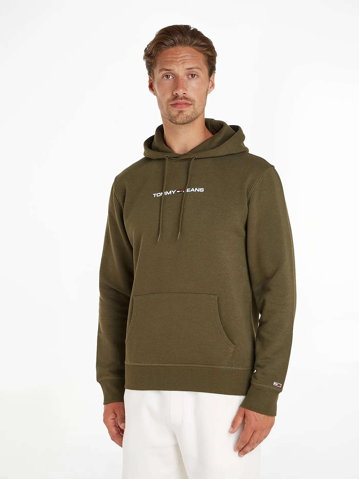 TOMMY JEANS | Kapuzensweater - Hoodie | olive